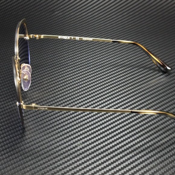 Vogue Women\'s Gold and Dark Violet Sunglasses! main image 4
